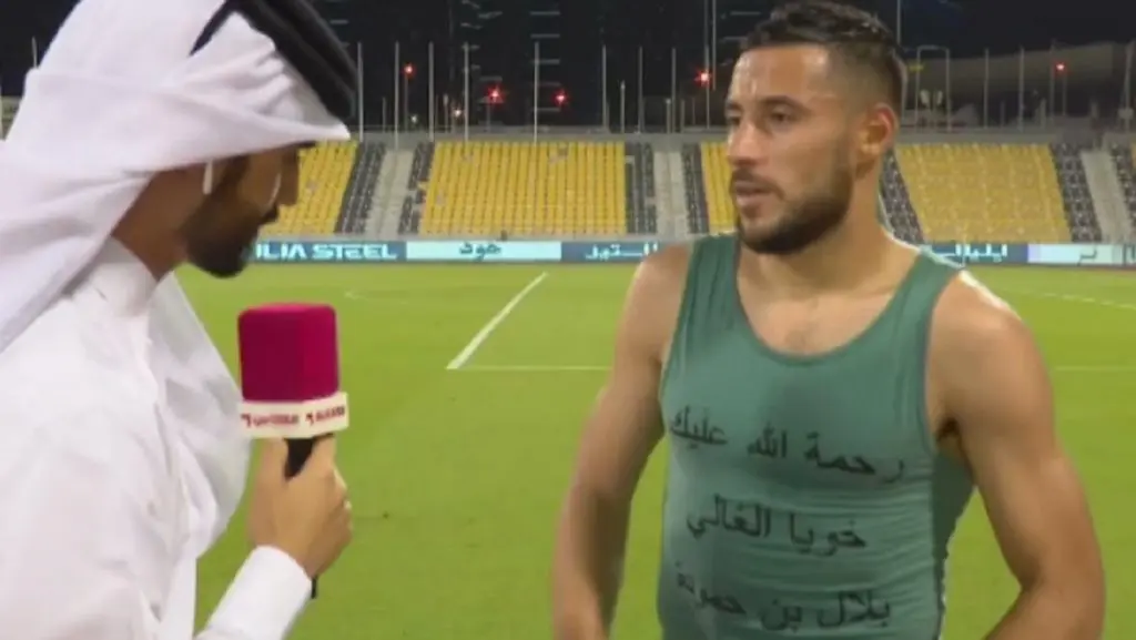 Après le match contre l&rsquo;Iran, Belaili crée une polémique au Qatar