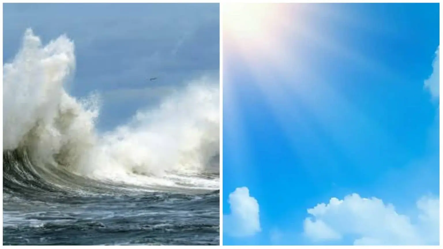 Alerte Météo : fortes vagues sur 4 wilayas du nord ce 11 juillet