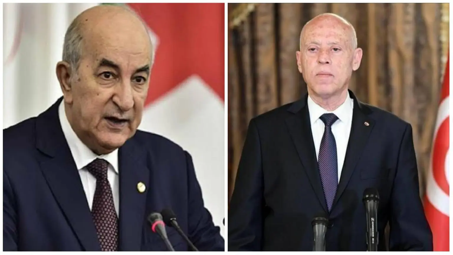 Entretien téléphonique entre Tebboune et Kaïs Saïed ce 15 juillet