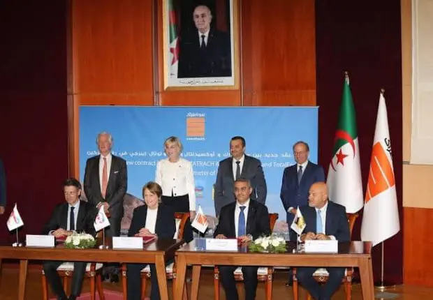 Sonatrach : signature d’un contrat avec « Occidental », « ENI » et « Total »