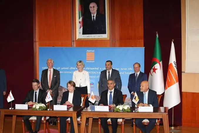 Sonatrach : signature d’un contrat avec « Occidental », « ENI » et « Total »