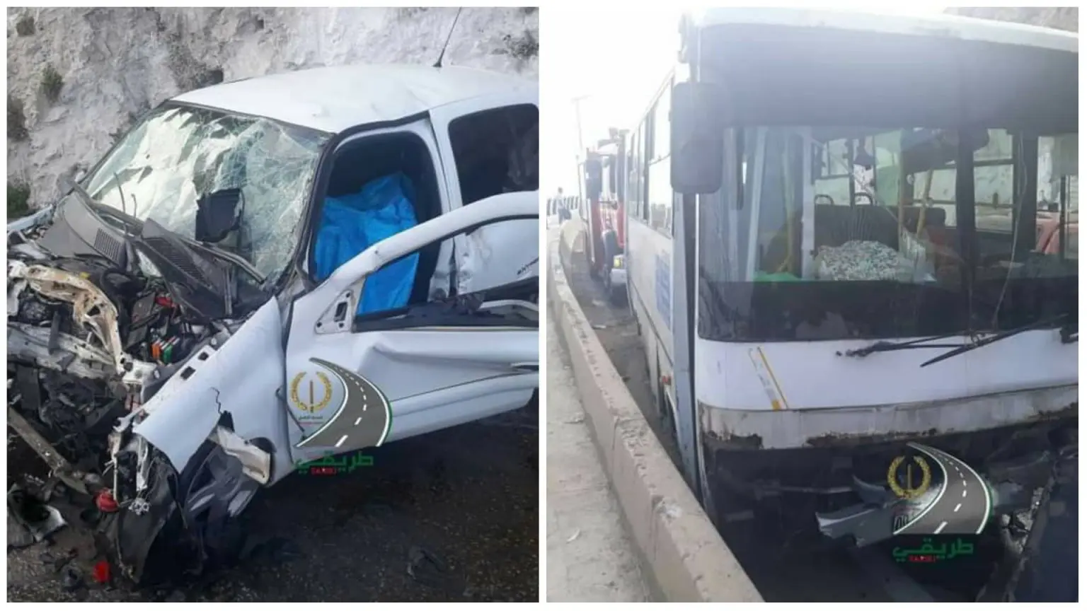 Oran : une collision entre un véhicule et un bus fait un décès