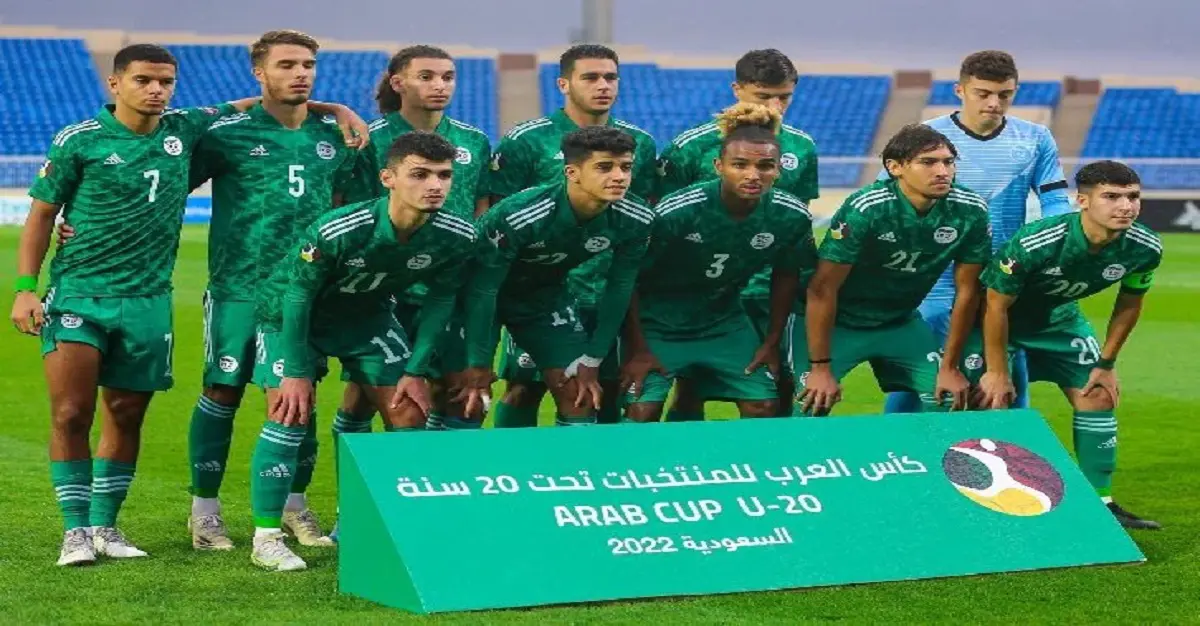Coupe Arabe U20 : l’Algérie connaît son adversaire en 1/4 de finale