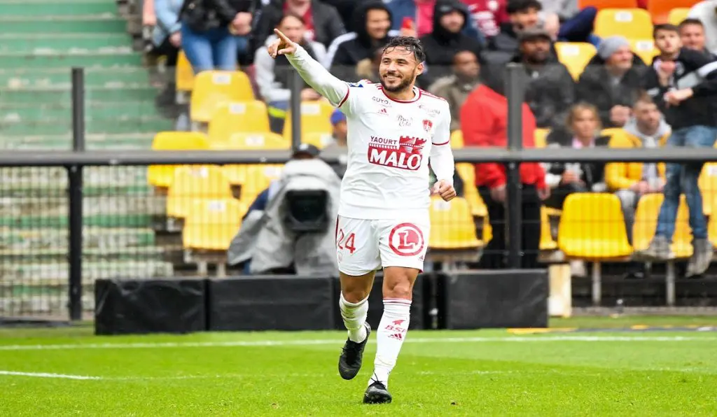 Brest : Youcef Belaïli buteur face au SCO d’Angers en amical