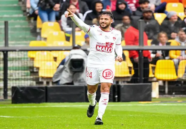 Brest : Youcef Belaïli buteur face au SCO d’Angers en amical