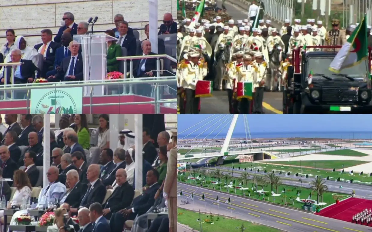 60e fête de l’indépendance : défilé militaire majestueux à Alger