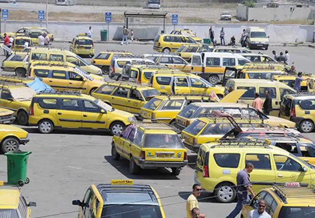 Fermeture temporaire de la station de taxis inter-wilayas de Caroubier