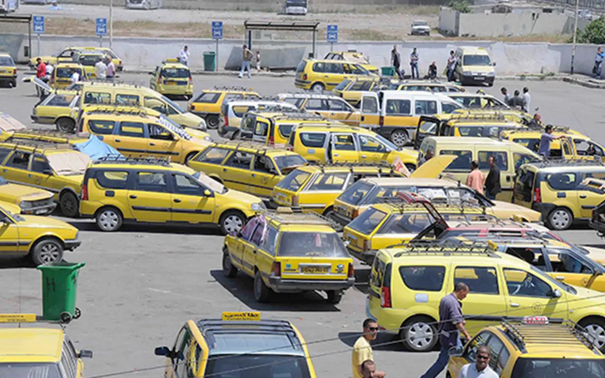 Fermeture temporaire de la station de taxis inter-wilayas de Caroubier