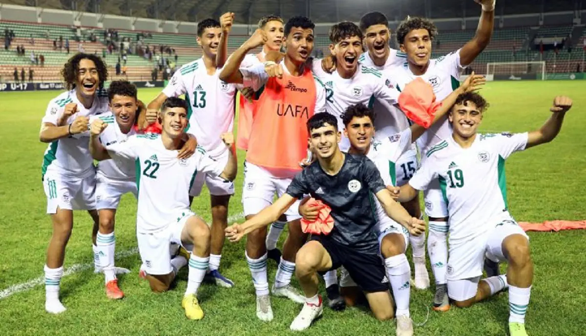 Coupe arabe U17 : l’équipe d’Algérie s’assure le 1/4 de finale