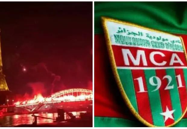France : le MCA souffle sa 101e bougie, les supporters enflamment Paris