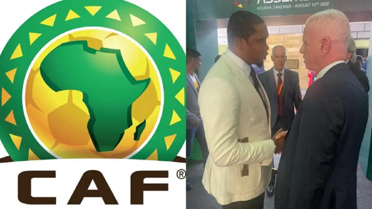 Assemblée Générale de la CAF : Djahid Zefizef échange avec Samuel Eto’o