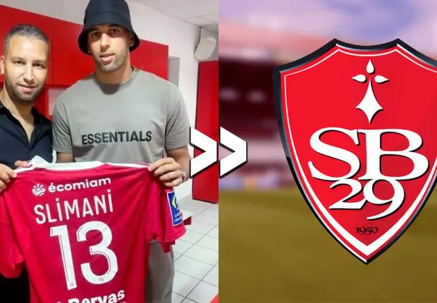 Mercato 2022 : Slimani rejoint Belaïli au Stade Brestois