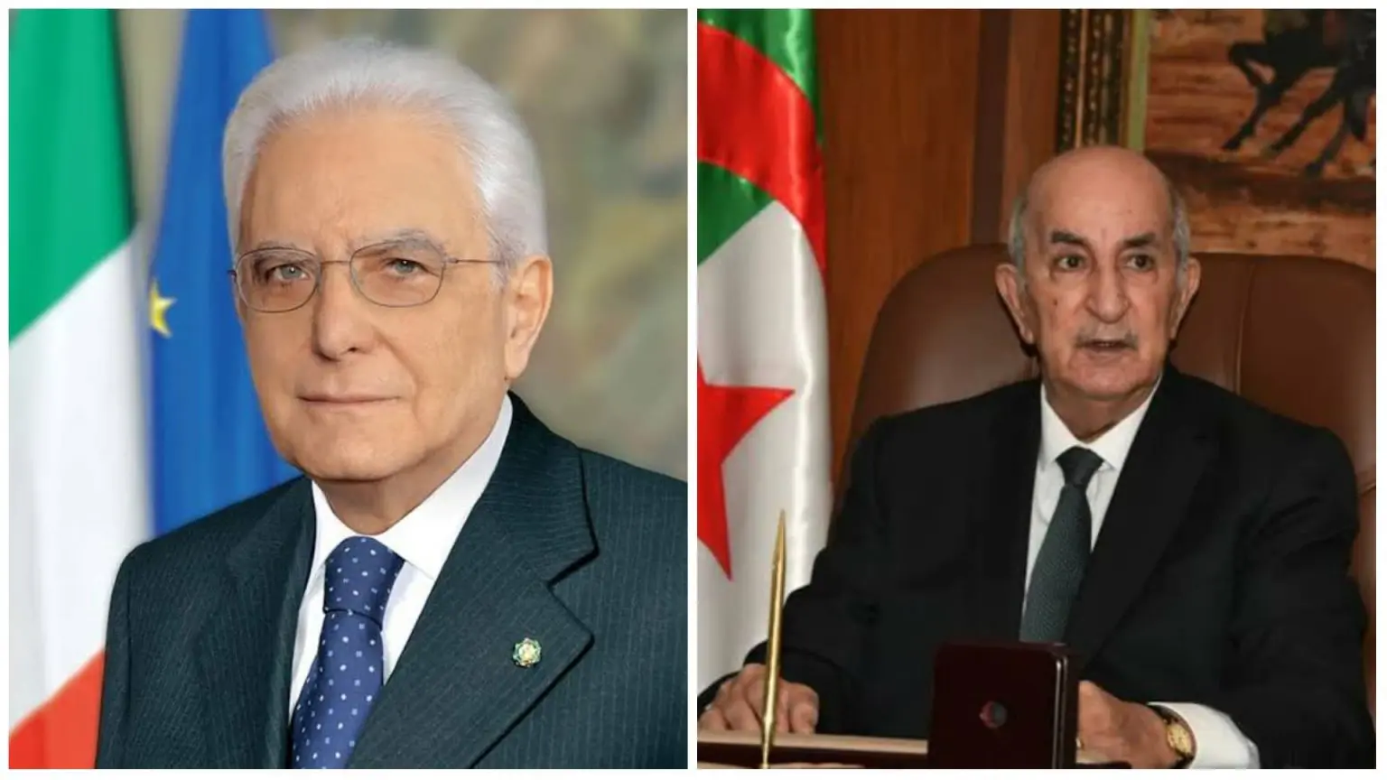 Incendies : le président Italien présente ses condoléances à Tebboune