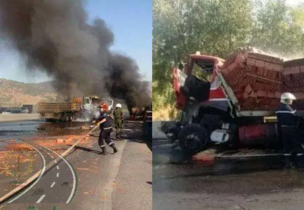 Accident de la route : fermeture d’un tronçon de l’autoroute est-ouest