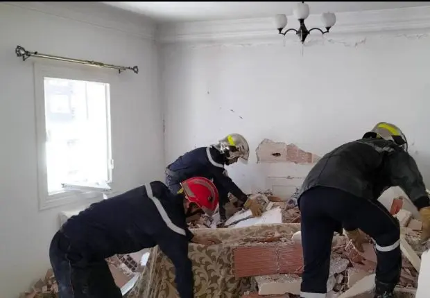 Drame à Constantine : une violente explosion de gaz fait un décès