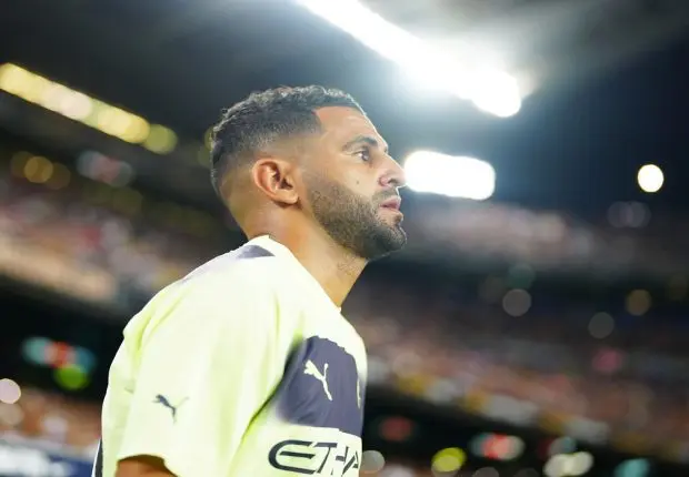 Mahrez revient sur le match caritatif entre le Barça et Manchester City