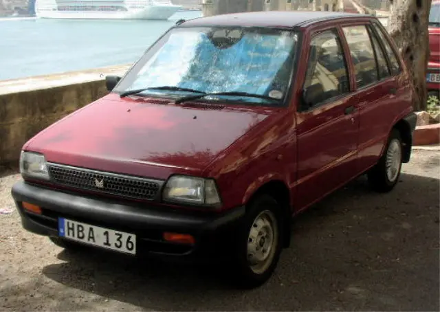 Maruti 800, automobile du constructeur indo-japonais Maruti Suzuki