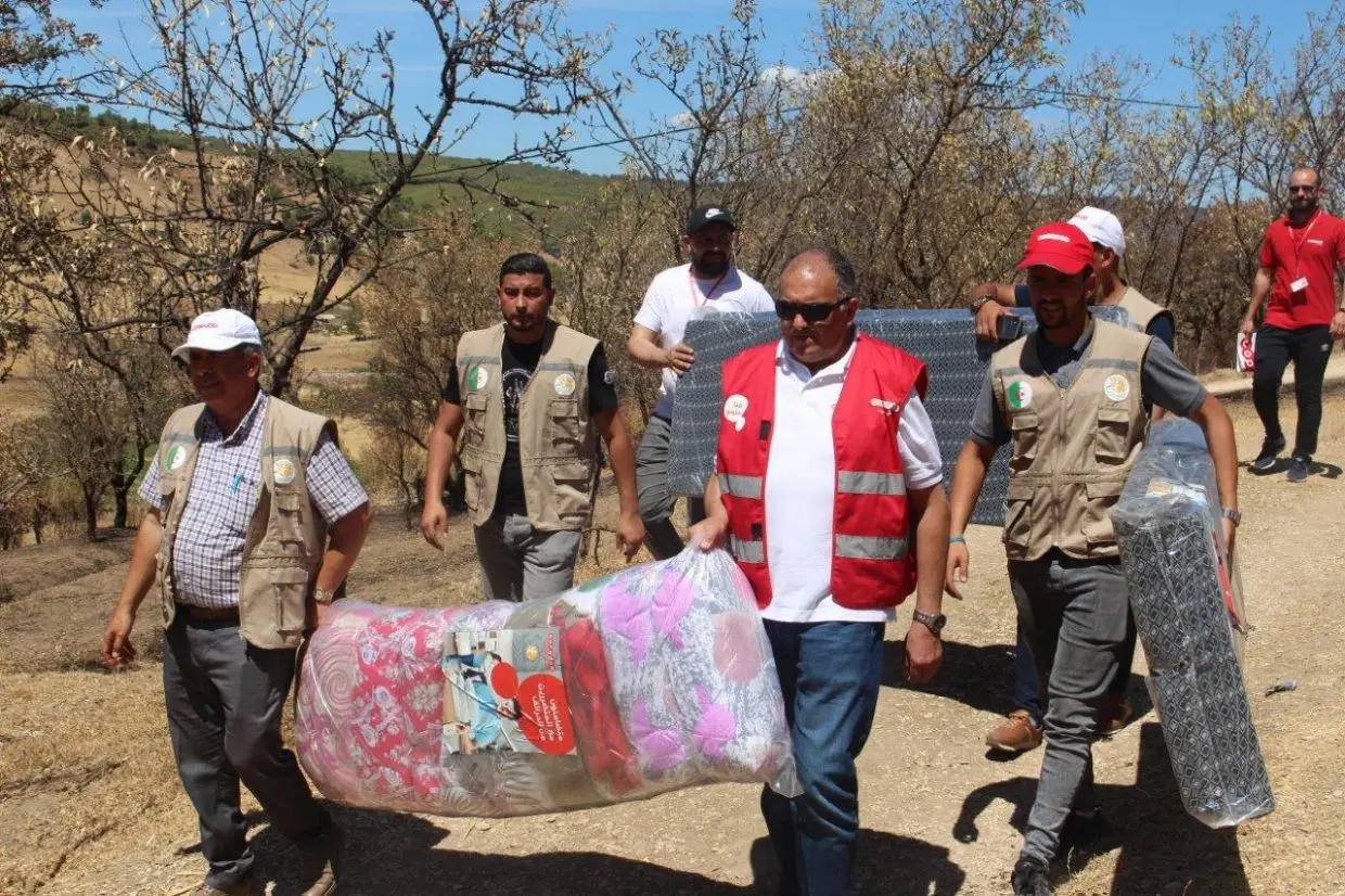 Feux de forêts de Souk-Ahras: Ooredoo apporte son soutien aux sinistrés