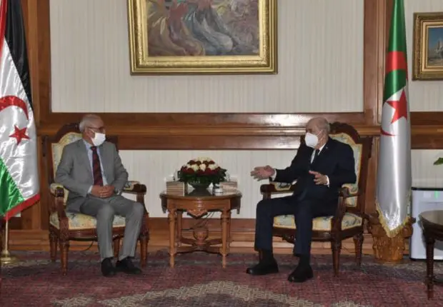 Incendies en Algérie : Tebboune reçoit les condoléances de Brahim Ghali