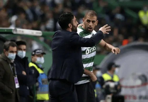 Portugal : descendu en flammes par Slimani, Amorim réplique