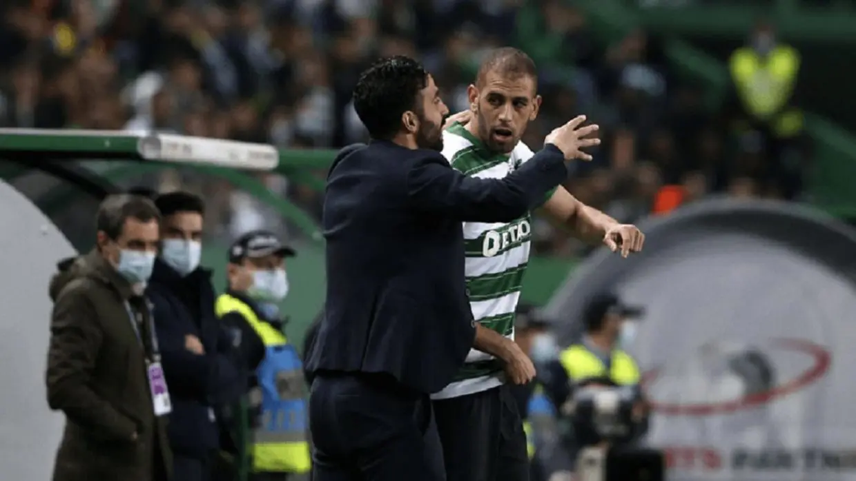 Portugal : descendu en flammes par Slimani, Amorim réplique