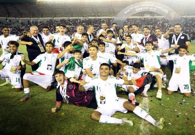 Finale coupe arabe U17 : l’Algérie décroche le titre