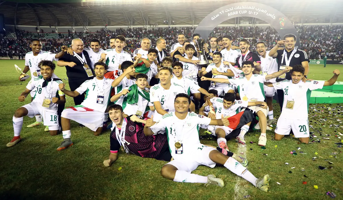 Finale coupe arabe U17 : l’Algérie décroche le titre