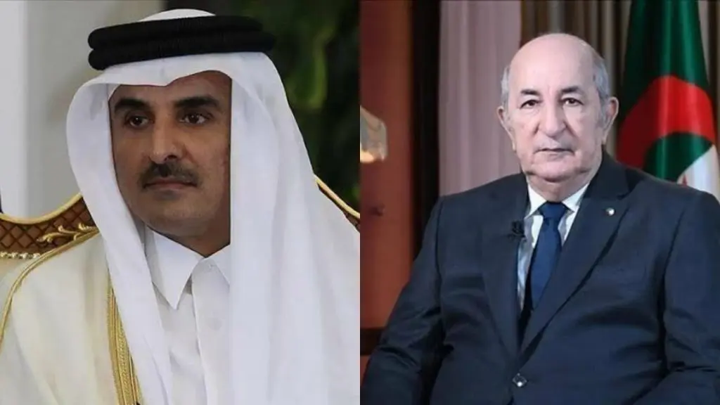 Sommet arabe d’Alger: Tebboune adresse une invitation à l’Emir du Qatar