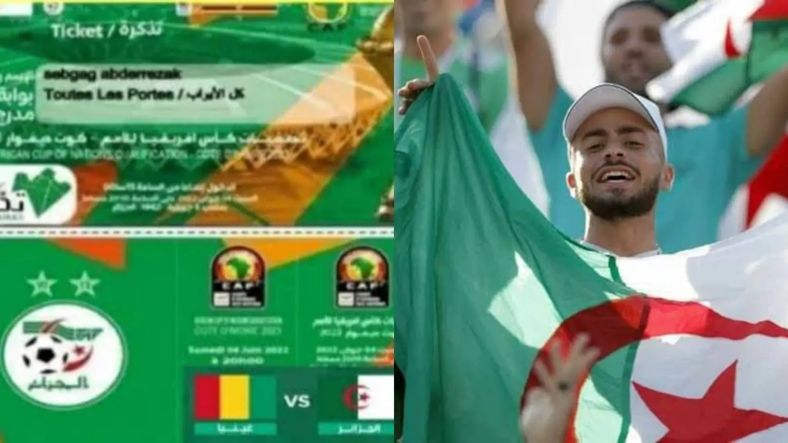 Match Algérie – Guinée : grand engouement sur les billets