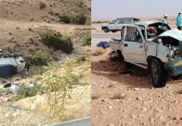 Djelfa : plusieurs victimes dans deux accidents de la route