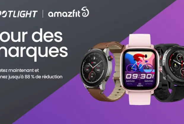 Première mondiale « Amazfit GT4 Series » sur AliExpress : jusqu&rsquo;à 88% de réduction