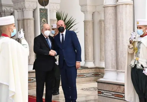 Fin de la visite du président du Conseil européen en Algérie