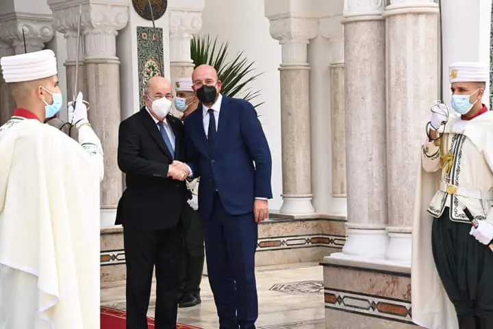 Fin de la visite du président du Conseil européen en Algérie