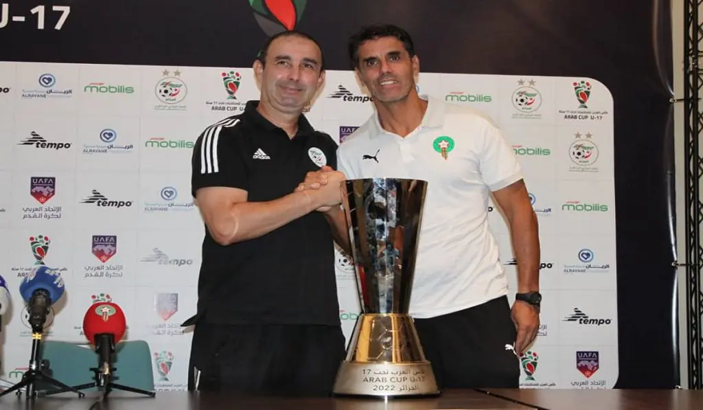 Finale coupe arabe U17 Algérie – Maroc : ou regarder le match ?