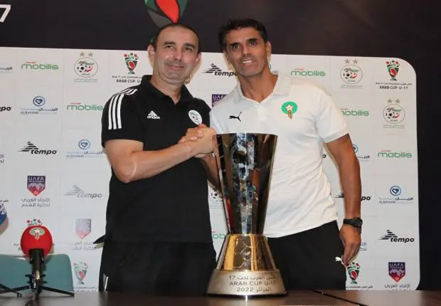 Finale coupe arabe U17 Algérie – Maroc : ou regarder le match ?