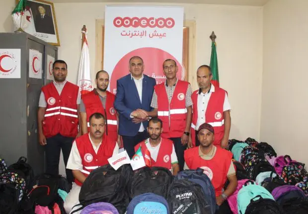 Ooredoo offre des cartables scolaires aux enfants des wilayas du Sud