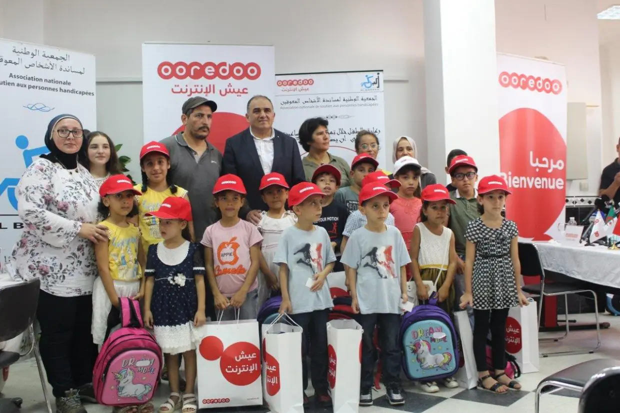 Rentrée scolaire : Ooredoo apporte son soutien aux enfants en situation d’handicap