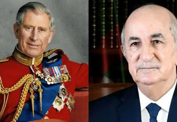 Tebboune adresse un message de félicitations au roi Charles III