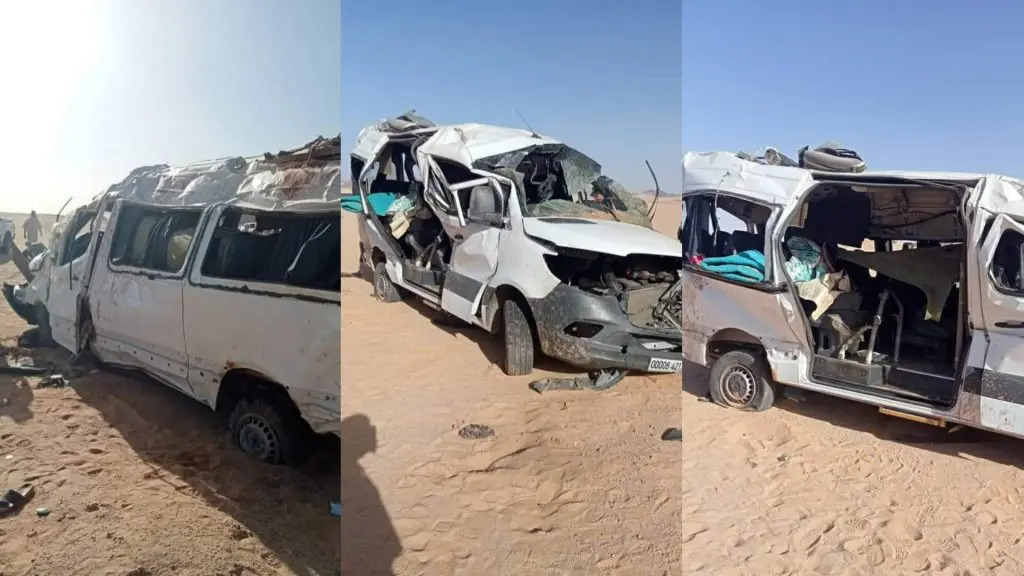 Drame à Djanet : le renversement d’un bus fait 9 morts