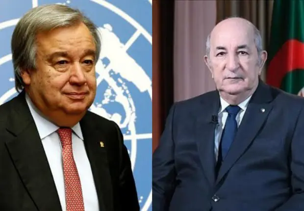 Sommet arabe d&rsquo;Alger : Tebboune adresse une invitation au SG de l&rsquo;ONU