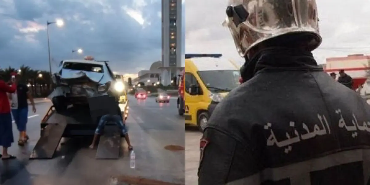Alger : un accident de la route fait plusieurs blessés