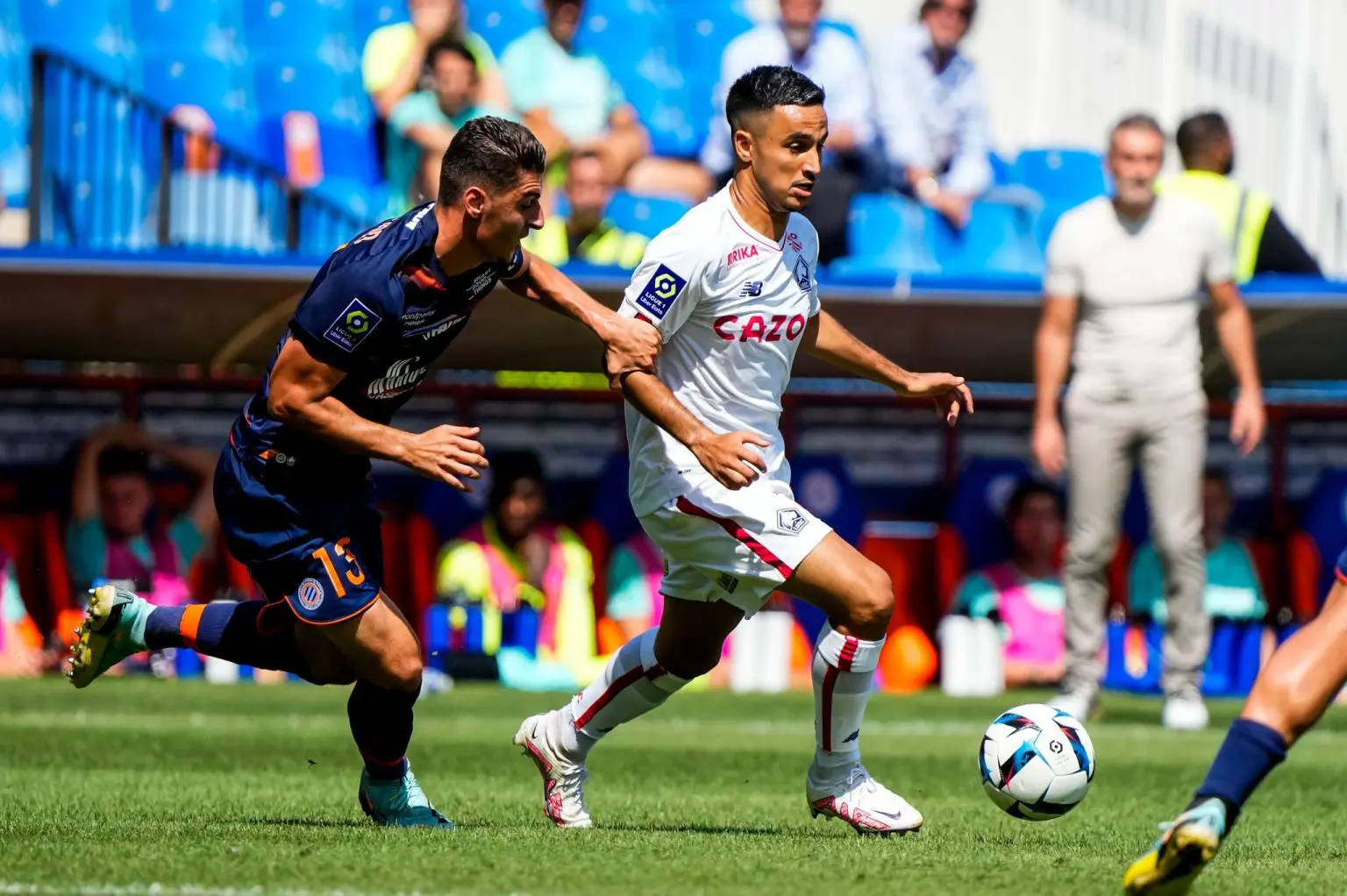 2e apparition d’Ounas avec Lille : les médias français impressionnés