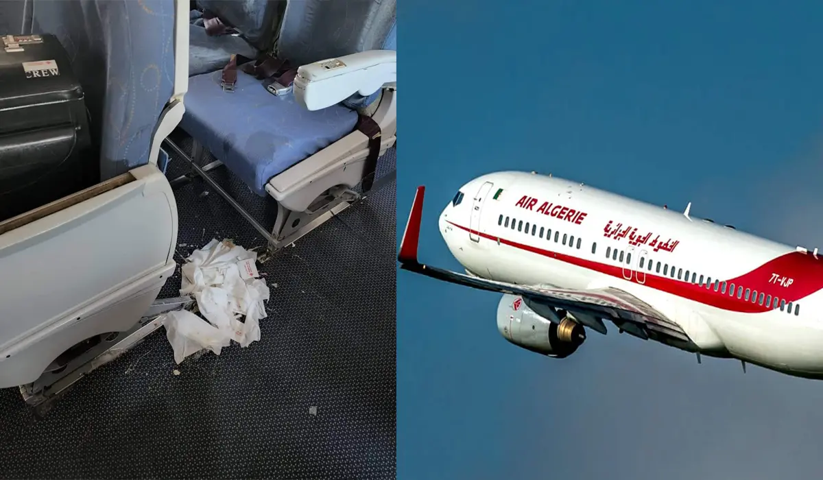 Vol Alger-Montréal : un avion d’Air Algérie laissé dans un piteux état