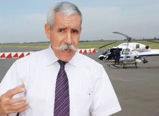 Le colonel Chouaib Oultache, ancien directeur de l’unité aérienne à la direction générale de la Sûreté nationale (Algérie).