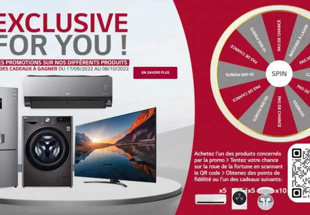 LG Algérie : promotions exceptionnelles jusqu&rsquo;au 8 octobre
