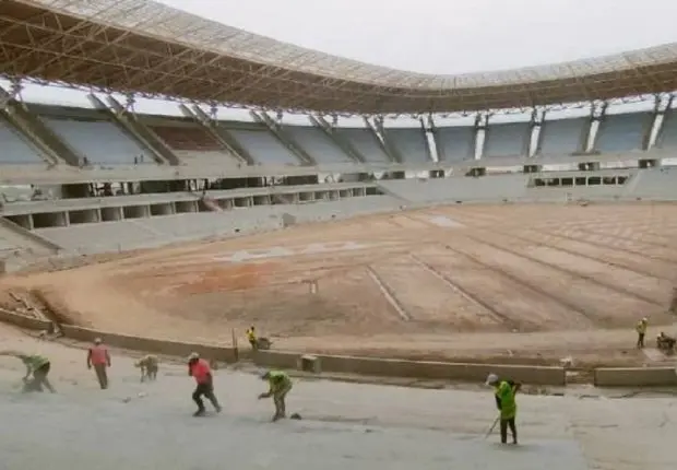 Nouveau stade de Douéra : les travaux avancent bien