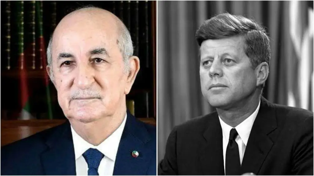 Algérie – USA : Tebboune décide d’honorer le président américain JFK