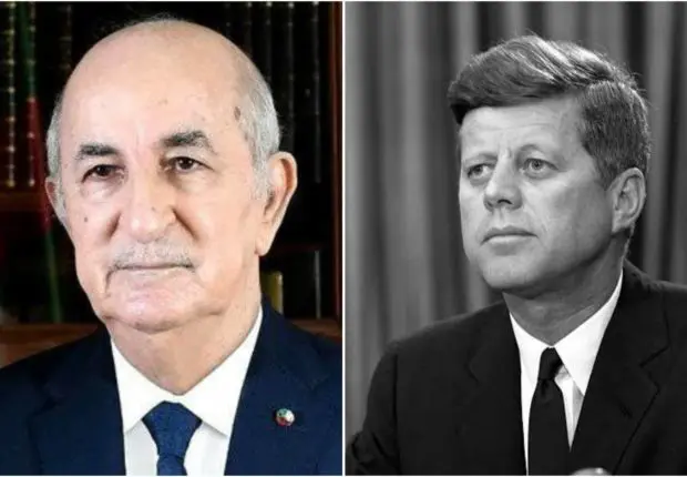 Algérie – USA : Tebboune décide d&rsquo;honorer le président américain JFK