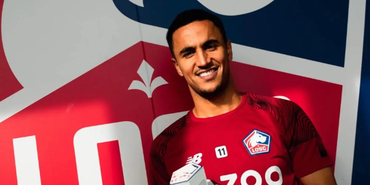 Ligue 1 française : Ounas se distingue avec le LOSC