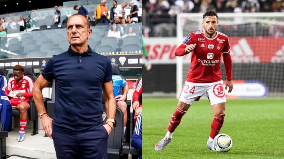 Affaire Belaili : l’entraîneur de Brest évoque la raison du départ